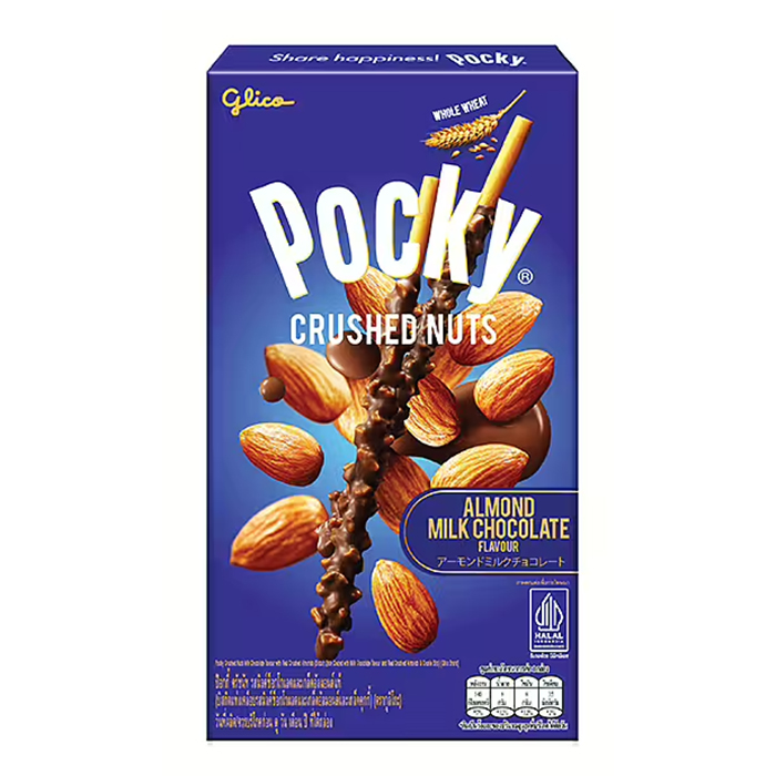 Pocky Crushed Nuts Almond Milk Chocolate